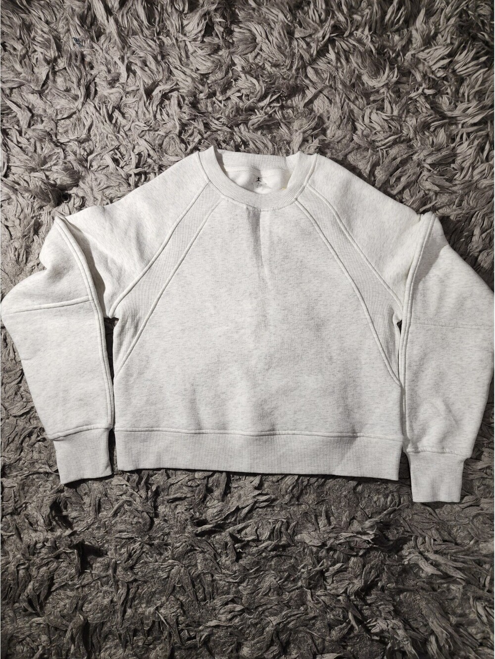 Danskin S/p Sueter Color Blanco Made En China Po#10041122/123 56% Cotton 44% Pol